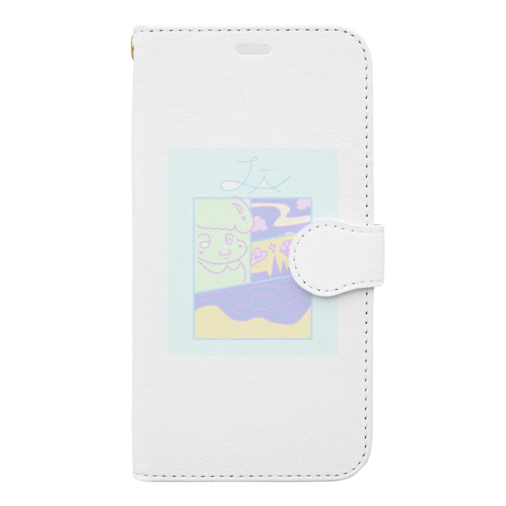 QB🦖のユメ_b Book-Style Smartphone Case