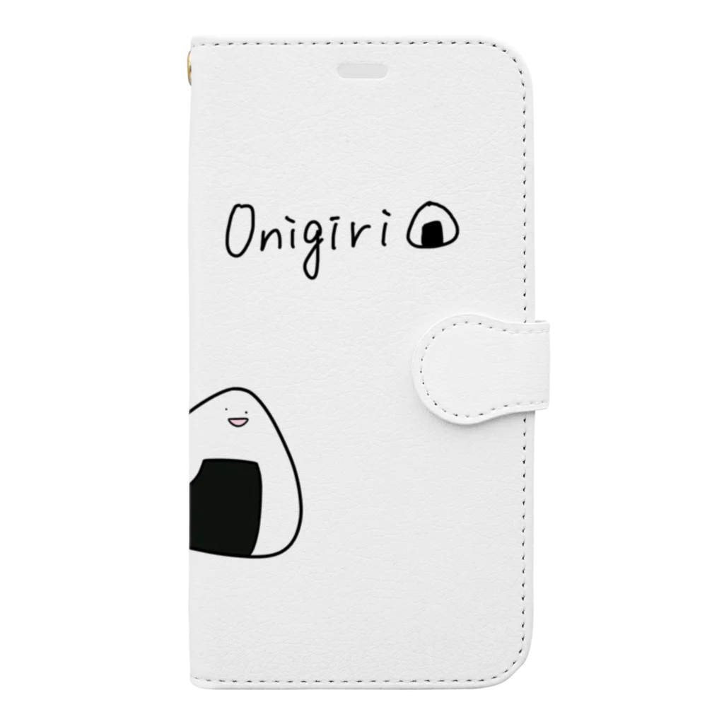 みょん🐈の分裂おにぎり Book-Style Smartphone Case