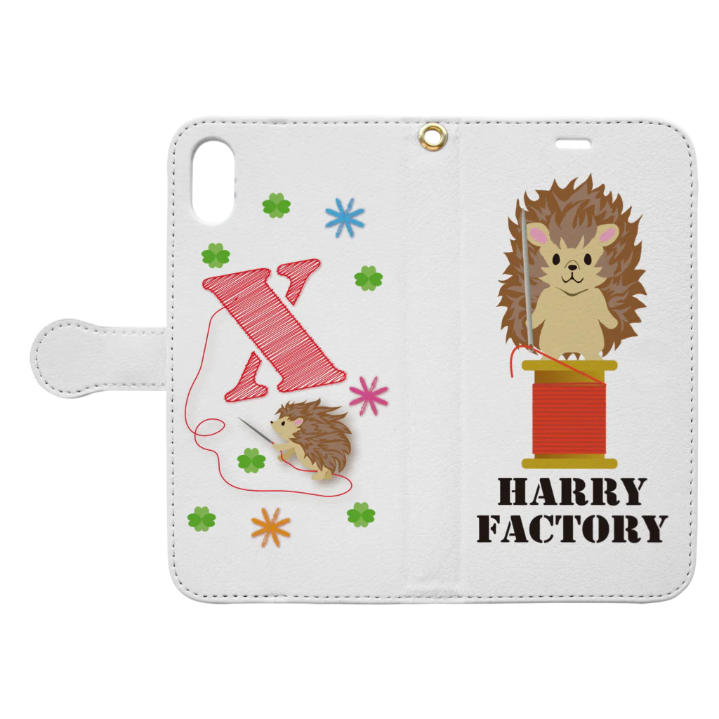 cyakoのharryfactory_X Book-Style Smartphone Case:Opened (outside)