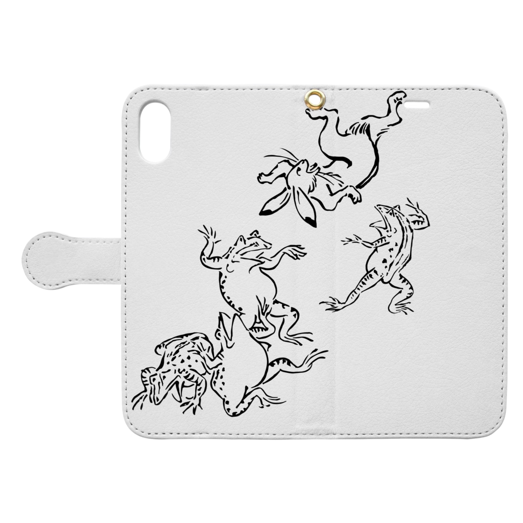鳥獣戯画 和柄 猫メインのお店 Noritaka Lark の手帳型スマホケース通販 Suzuri スズリ 鳥獣戯画 和柄 猫メインのお店 Noritaka Lark の手帳型スマホケース通販 Suzuri スズリ