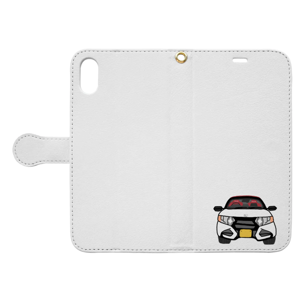 Youki na Blogのs660 Book-Style Smartphone Case:Opened (outside)