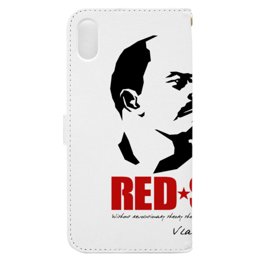 JOKERS FACTORYのLENIN レーニン Book-Style Smartphone Case :back