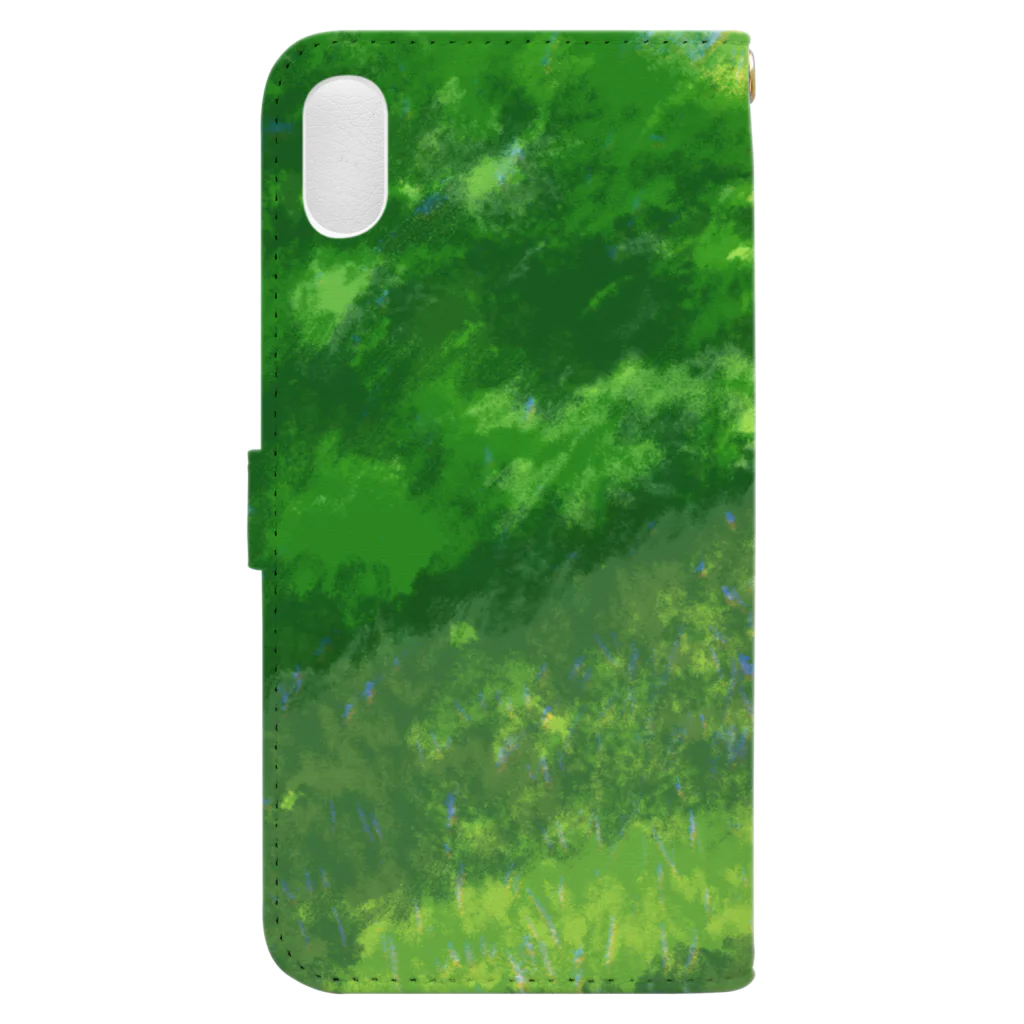 Tree Sparrowの猿島展望台 Book-Style Smartphone Case :back