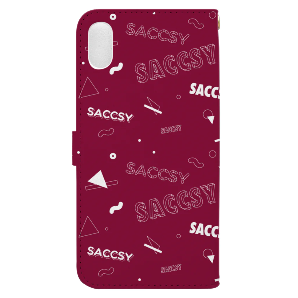 SACCSY SHOPのSACCSY_手帳型スマホケース2 手帳型スマホケースの裏面