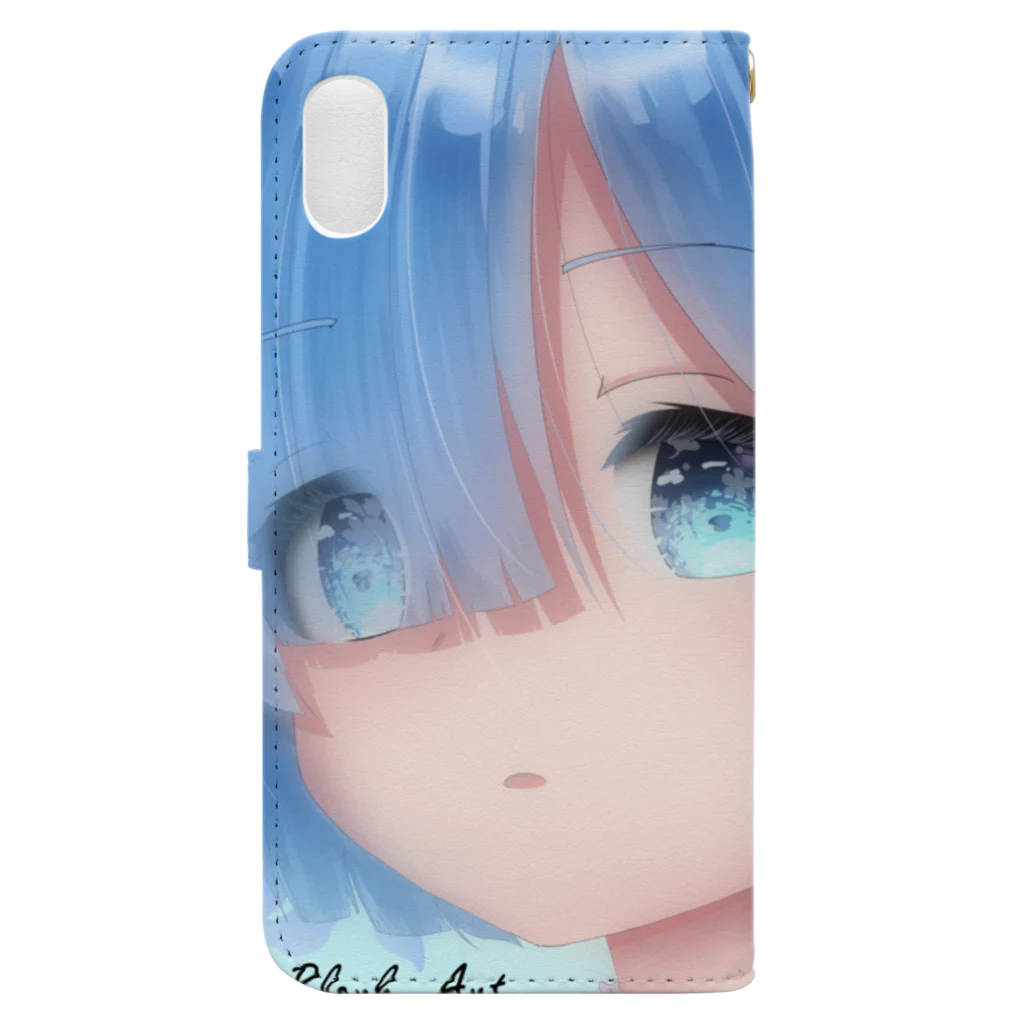 ProfessorBlankのRem 手帳型スマホケースの裏面