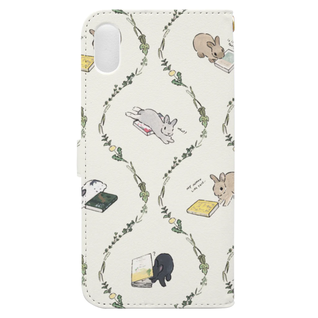 SCHINAKO'Sの本が好き Book-Style Smartphone Case :back