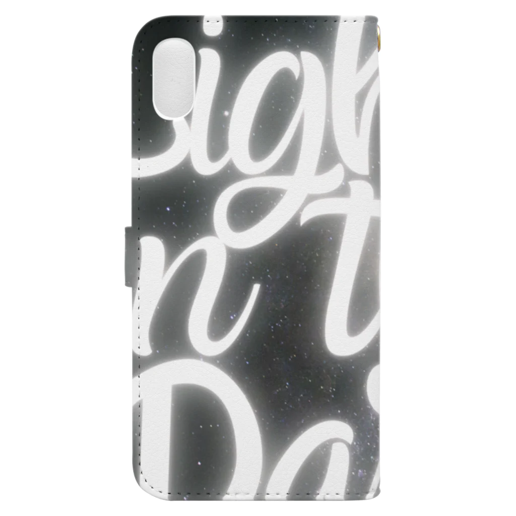 Light in the darkのLight in the dark Book-Style Smartphone Case :back