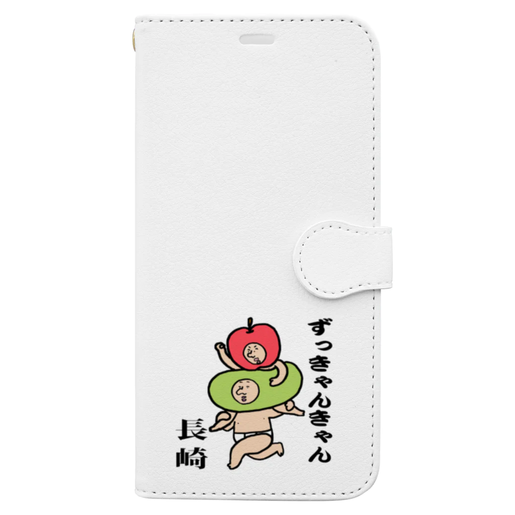 【Yuwiiの店】ゆぅぅぃーの長崎方便グッズ Book-Style Smartphone Case