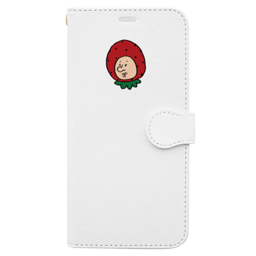 【Yuwiiの店】ゆぅぅぃーのいちごの妖精さん Book-Style Smartphone Case