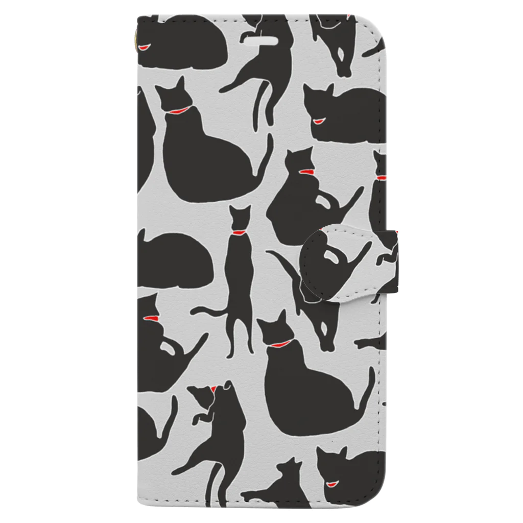 ぽたけのThe Grateful Cat Book-Style Smartphone Case