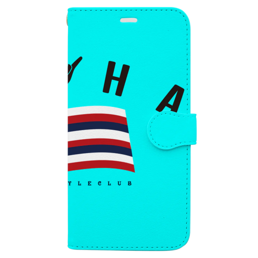 ハワイスタイルクラブのAloha Flag 手帳型スマホケース