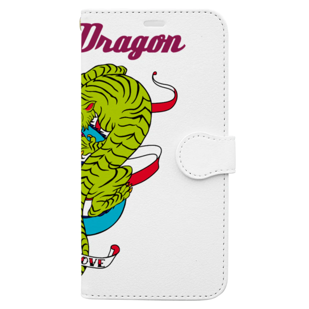 JOKERS FACTORYのTIGER ＆ DRAGON Book-Style Smartphone Case