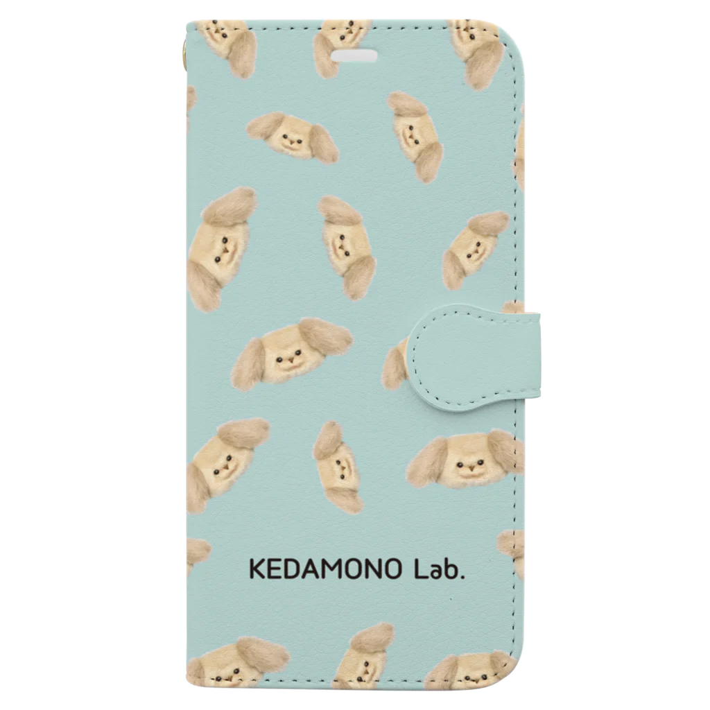 KEDAMONO Lab.の王さんBOOK 手帳型スマホケース