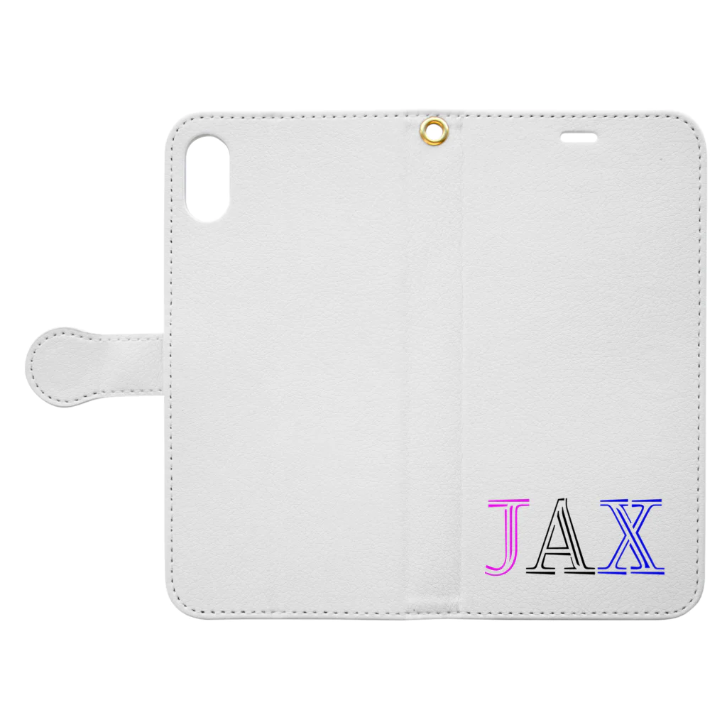 Jax clanのJaxグッズ Book-Style Smartphone Case:Opened (outside)