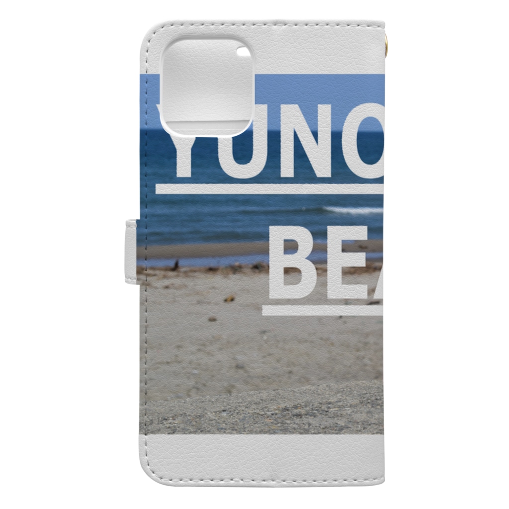 office SANGOLOWのYUNOHAMA BEACH 2018 Book-Style Smartphone Case :back