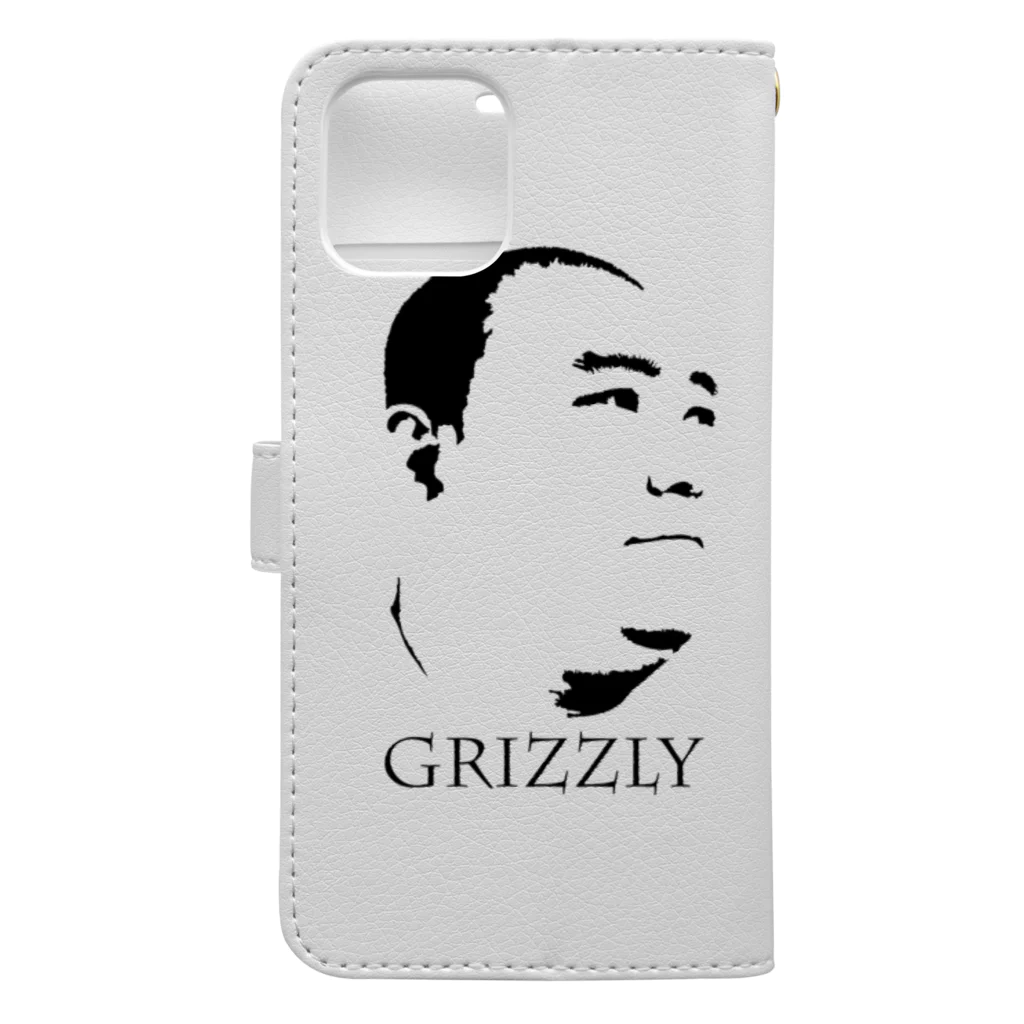 GRIZZLYのGRIZZLY工藤【gri003】 手帳型スマホケースの裏面