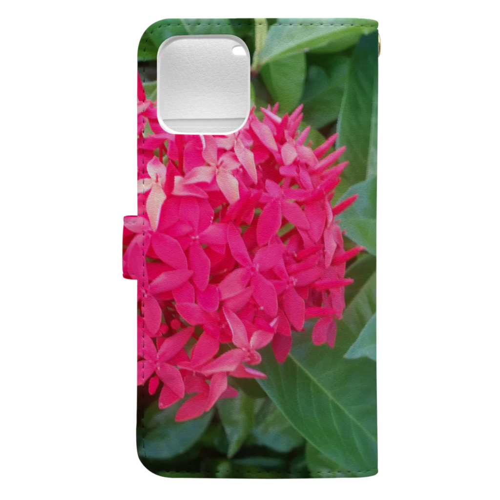 art510のYaedake flower Book-Style Smartphone Case :back