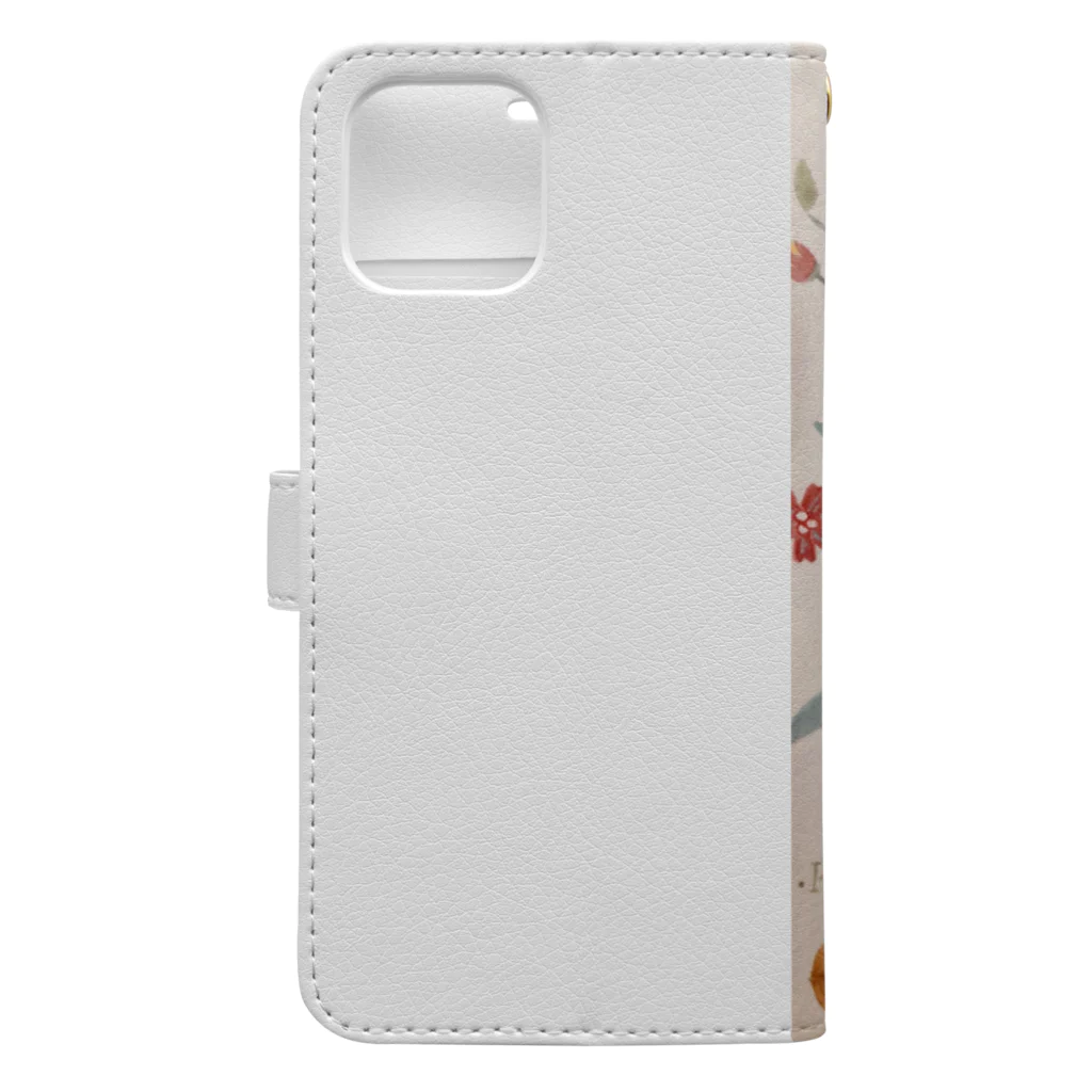 Y4C-Designのかわいいスウェーデン雑貨 Book-Style Smartphone Case :back