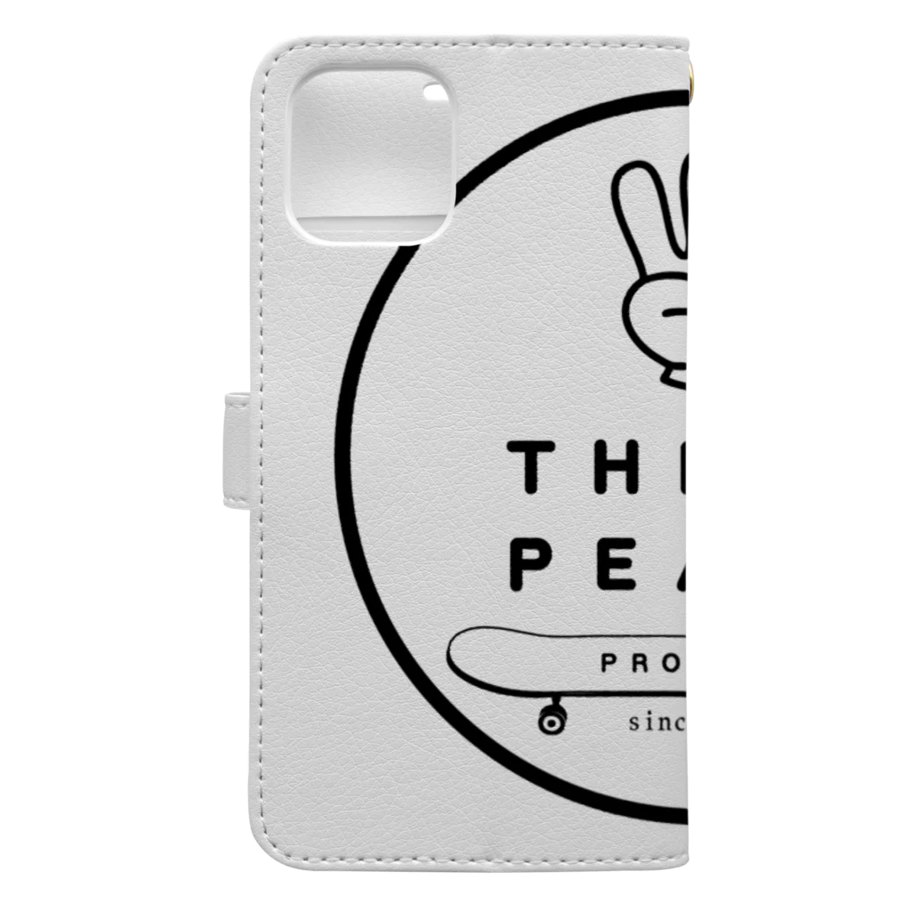 Three Peace Project グッズのThree Peace project 手帳型スマホケースの裏面