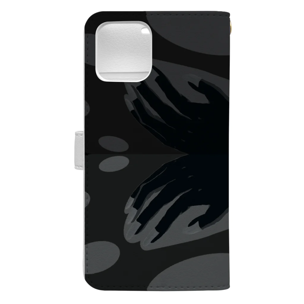 Serendipityのhand. Book-Style Smartphone Case :back