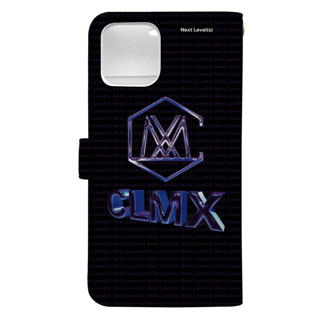 CLMX GOODS "2024"のCLMX iPhone Flip Case 手帳型スマホケースの裏面