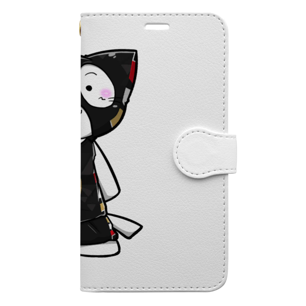 鹿児島レブナイズ公式SUZURIショップのれぶにゃん手帳型スマホケース Book-Style Smartphone Case