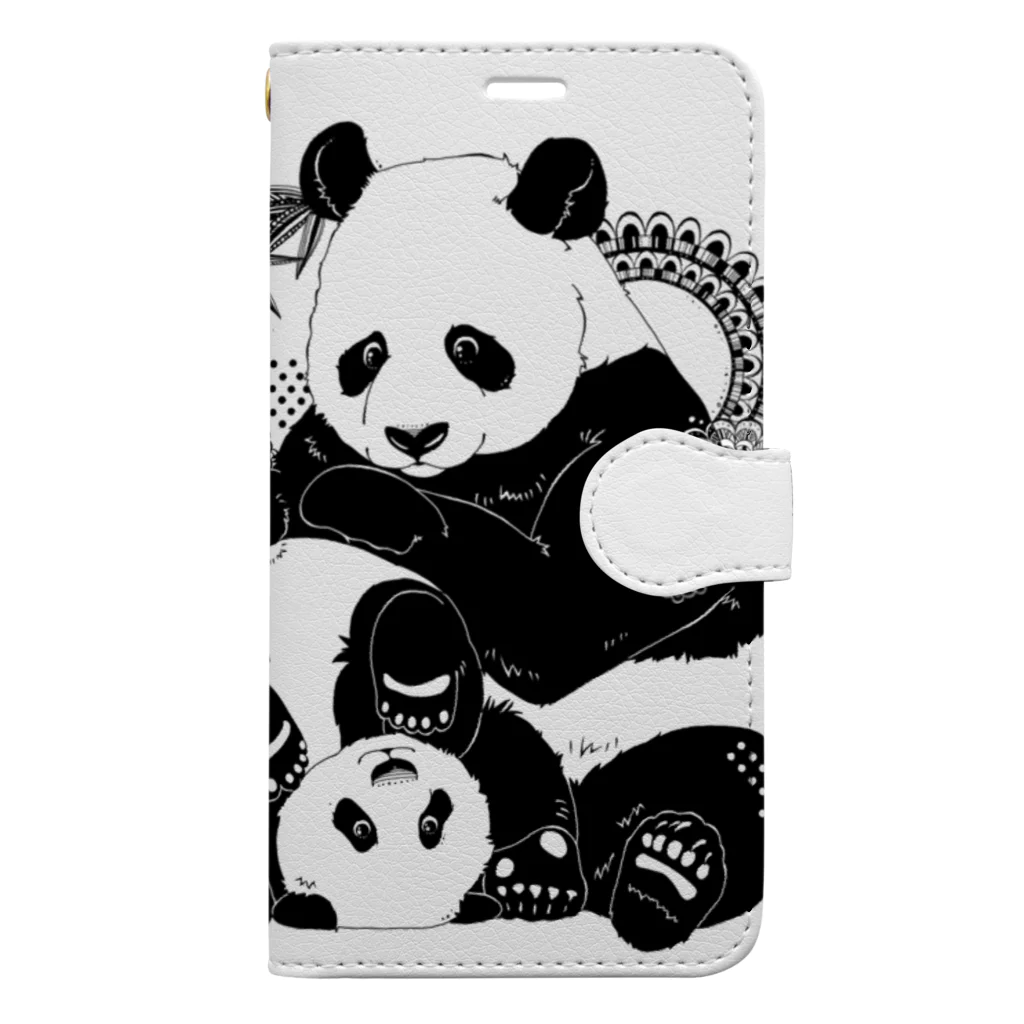 Happy HappyのPANDA Book-Style Smartphone Case