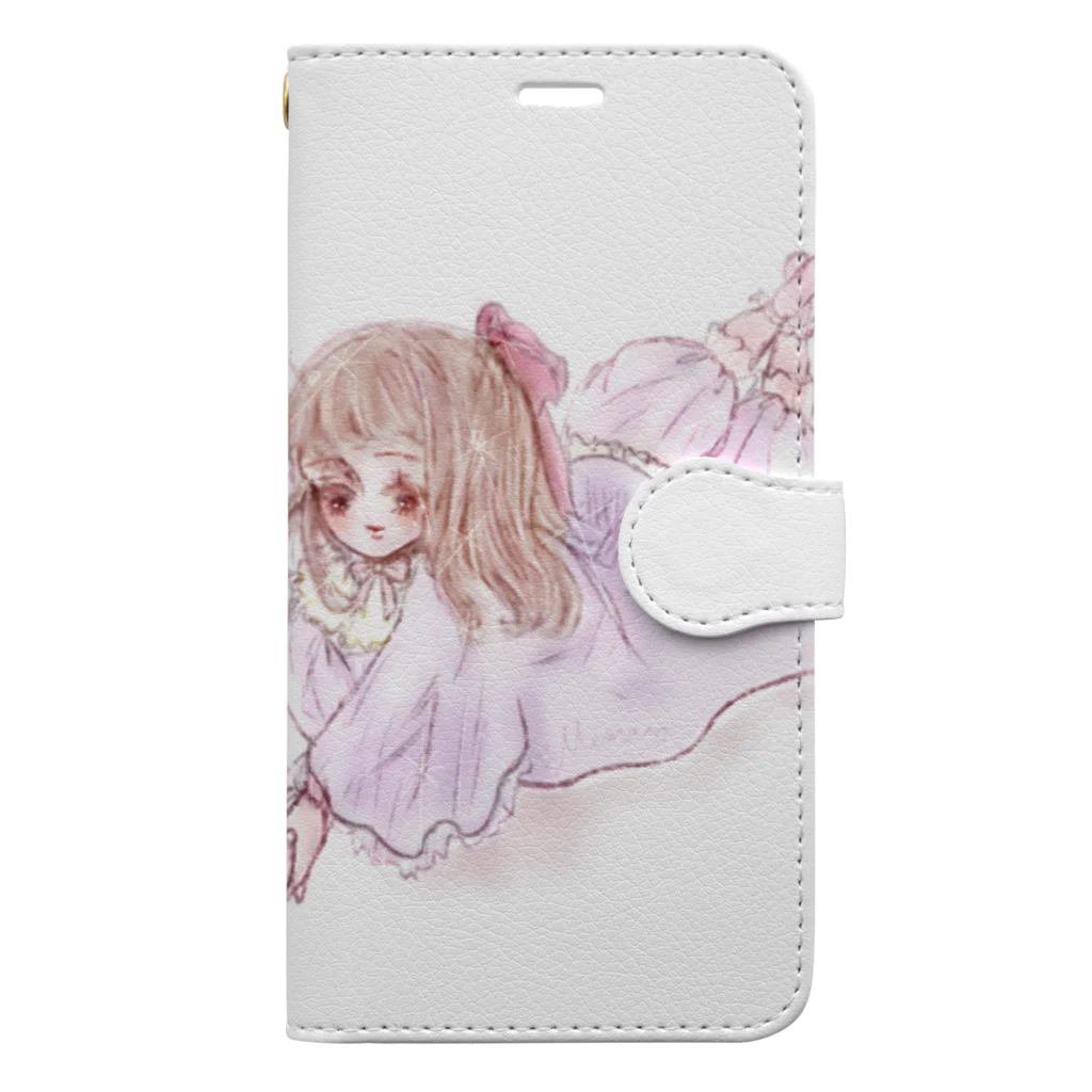 Memaro🕊のおいでおいで、ほらほら Book-Style Smartphone Case