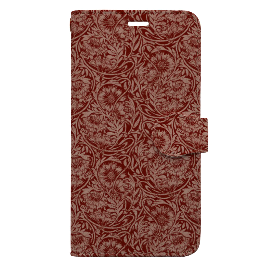 イジャクノ絨毯 ｜ IJAKUCARPETのスイートサルタン（レッド） Book-Style Smartphone Case