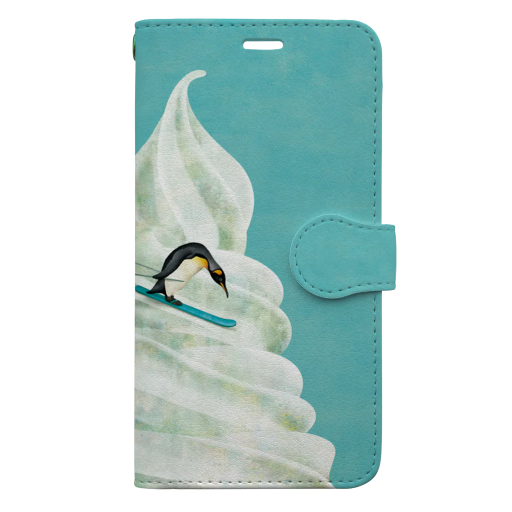 sweet penguinのsweet penguin Book-Style Smartphone Case