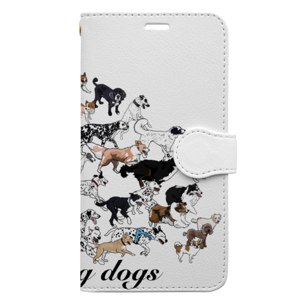 lily_dalmatianのジョニームックリン Book-Style Smartphone Case