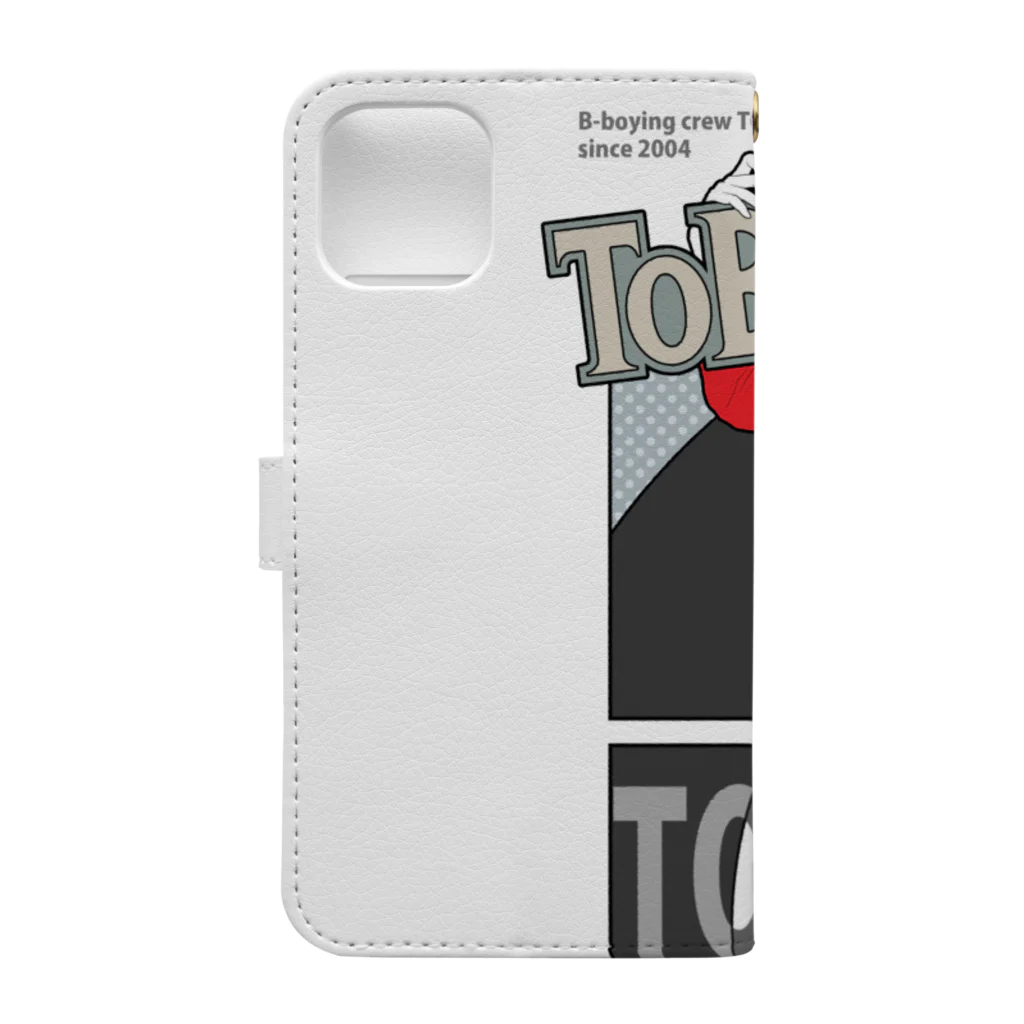 TOBITORA とびとらのTORAKO_004 Book-Style Smartphone Case :back