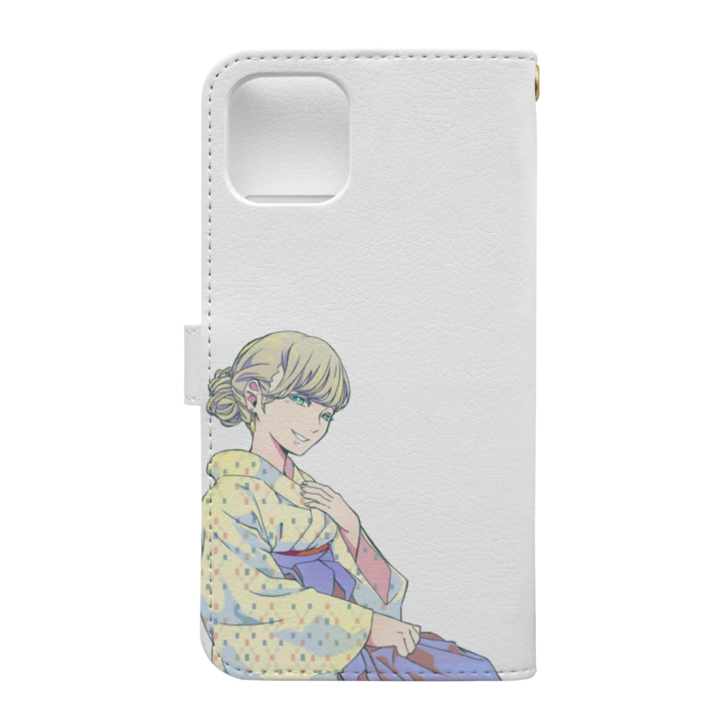 🧙‍♀️和田 一凛(わだ いちか)🧙‍♀️のかみさまのすがた〜パステルver.〜 Book-Style Smartphone Case :back