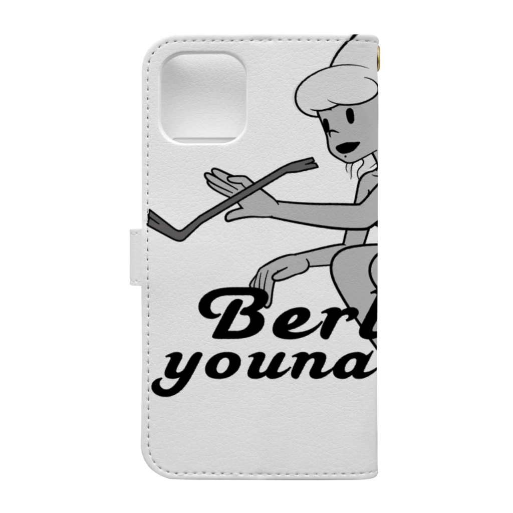 福田武比呂のBerl no youna mono（バールのようなもの） Book-Style Smartphone Case :back