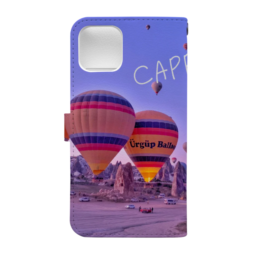 世界のCappadocia Book-Style Smartphone Case :back