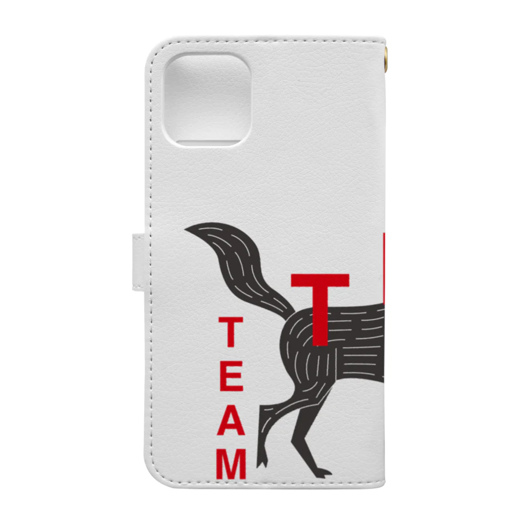 スイッチ大学のTEAM TMT グッズ Book-Style Smartphone Case :back