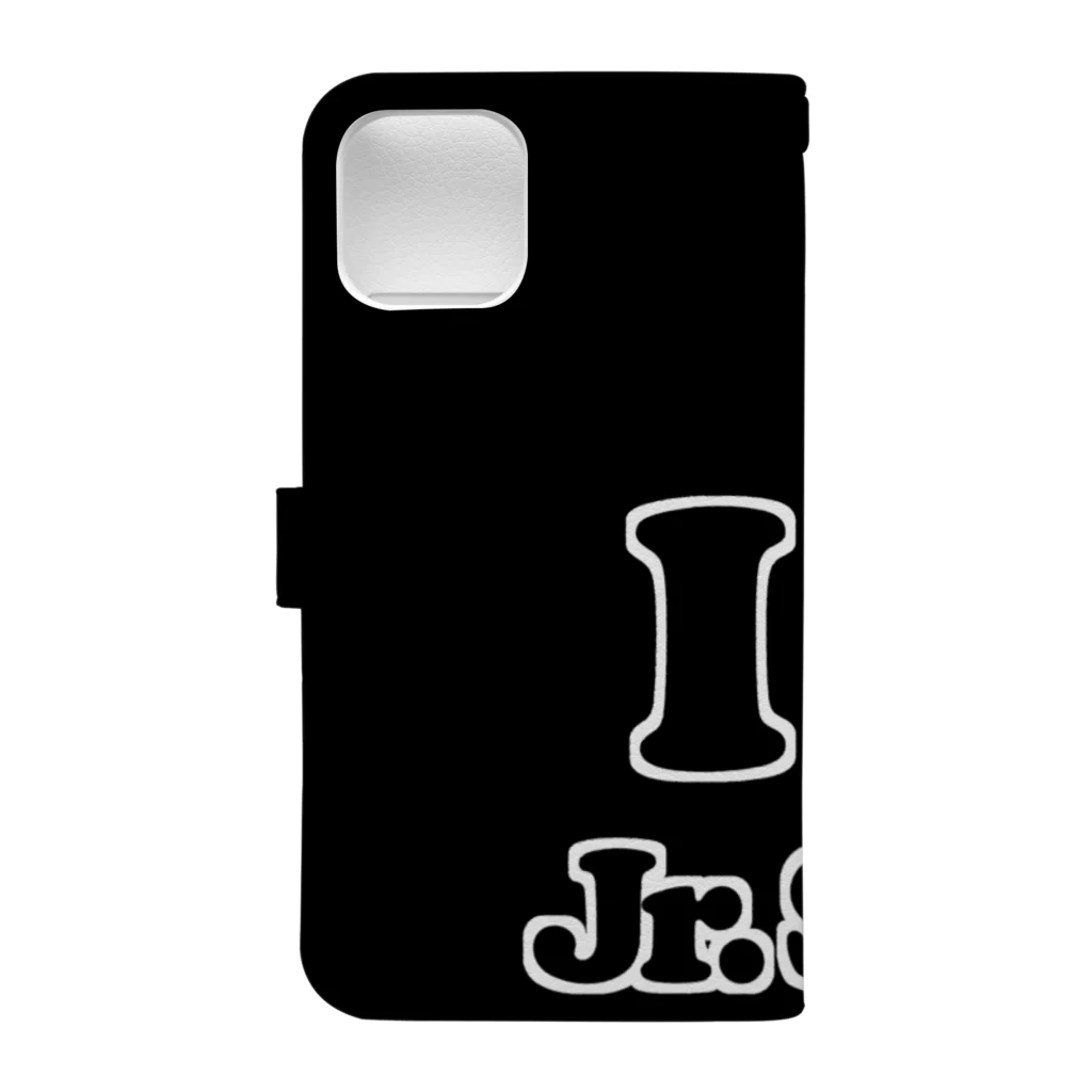 Yottblog オリジナルグッズ店のI LOVE 少年サッカーiPhone11 Pro用 Book-Style Smartphone Case :back