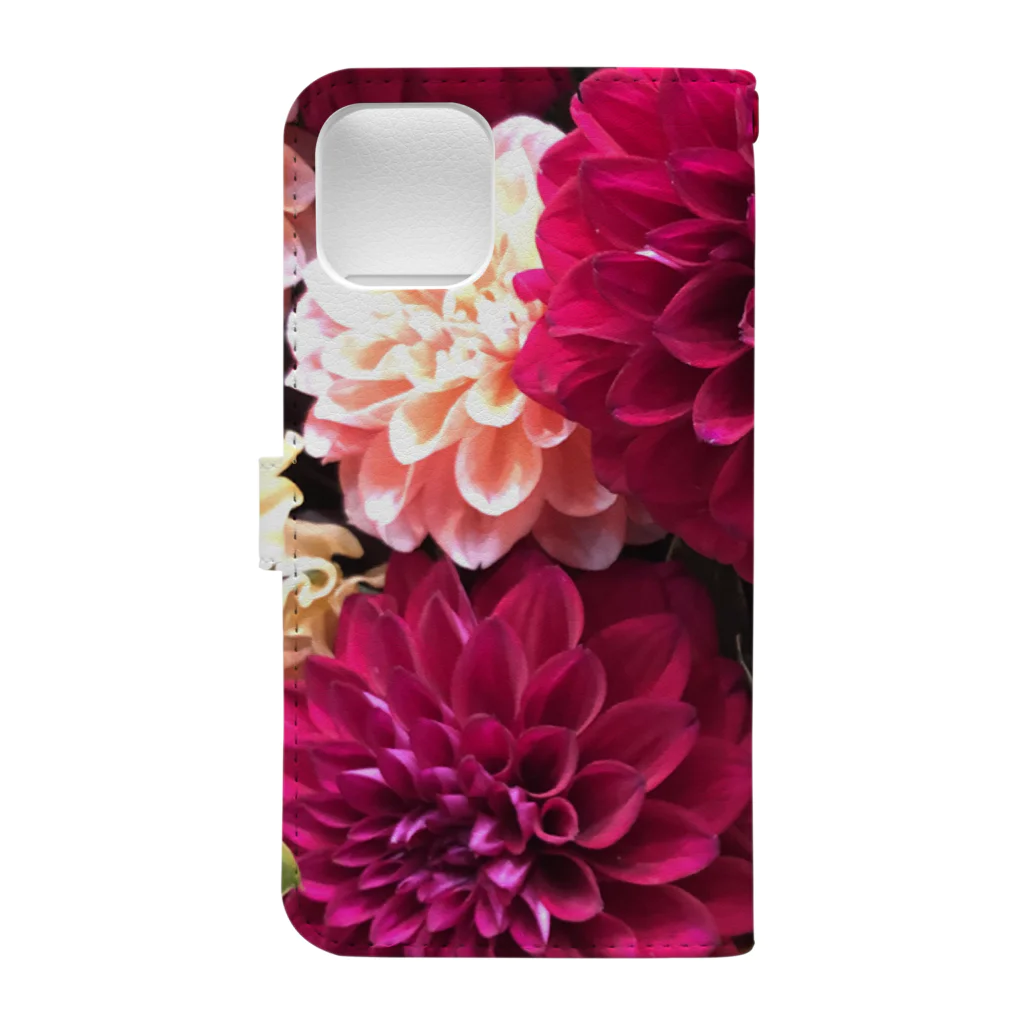 ayayan0555の情熱の花💕 Book-Style Smartphone Case :back