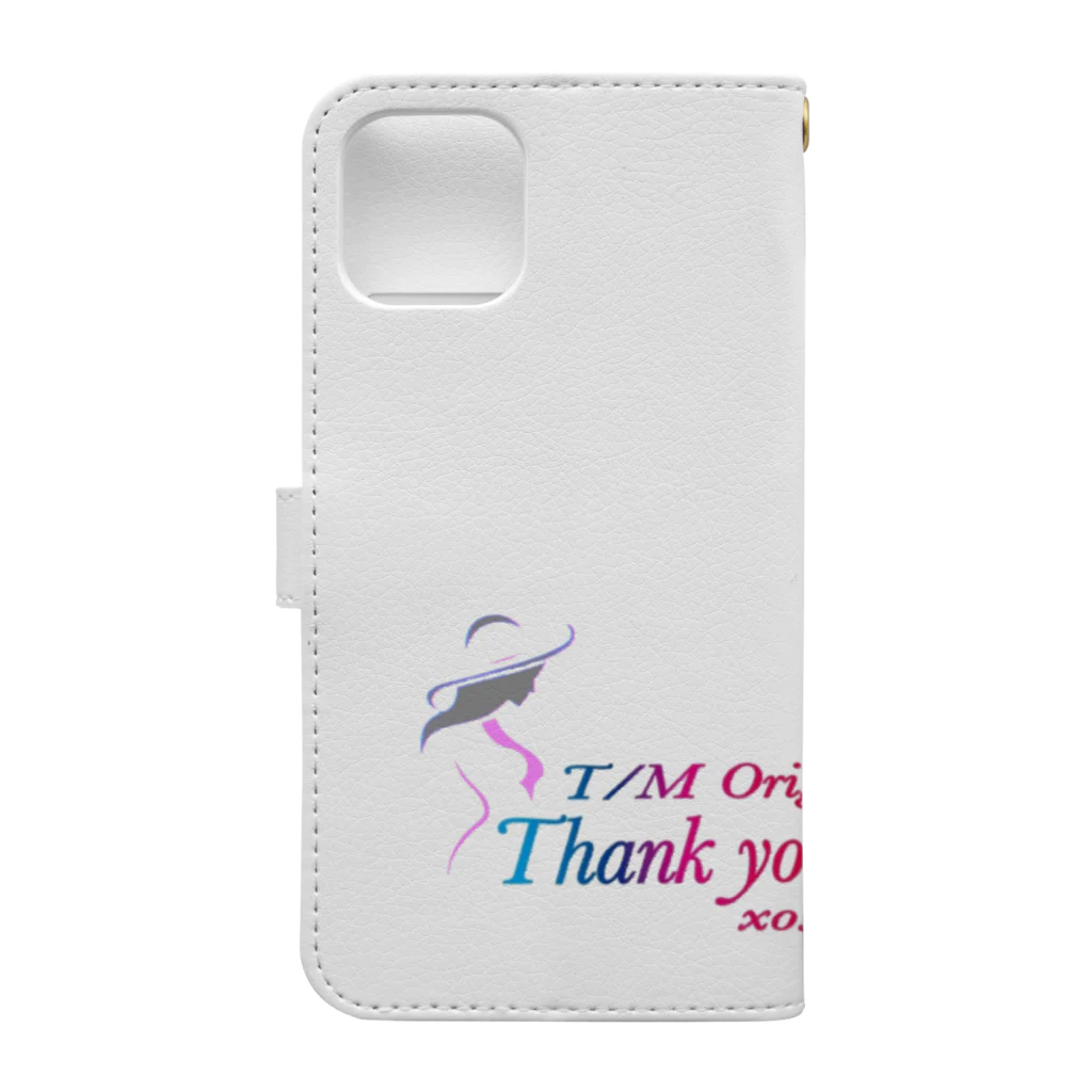 ThankyouBabyのThankyou☆Baby Book-Style Smartphone Case :back