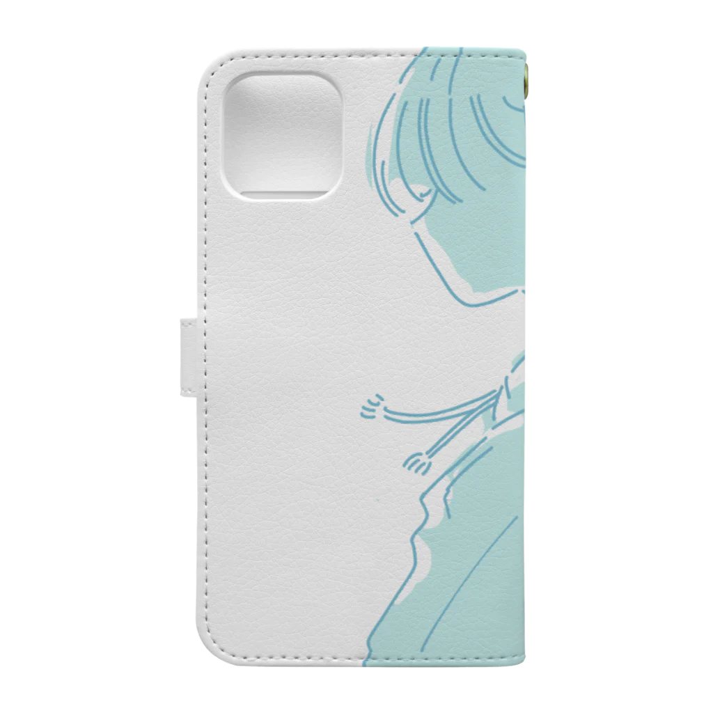 maka【FENNEL】の折りたたみスマートフォンケース(11pro) Book-Style Smartphone Case :back