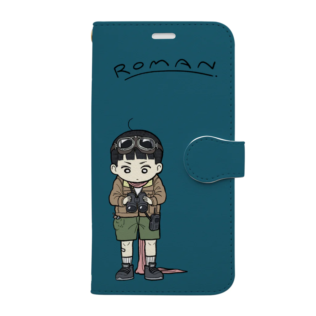 なかののROMAN 手帳型スマホケース