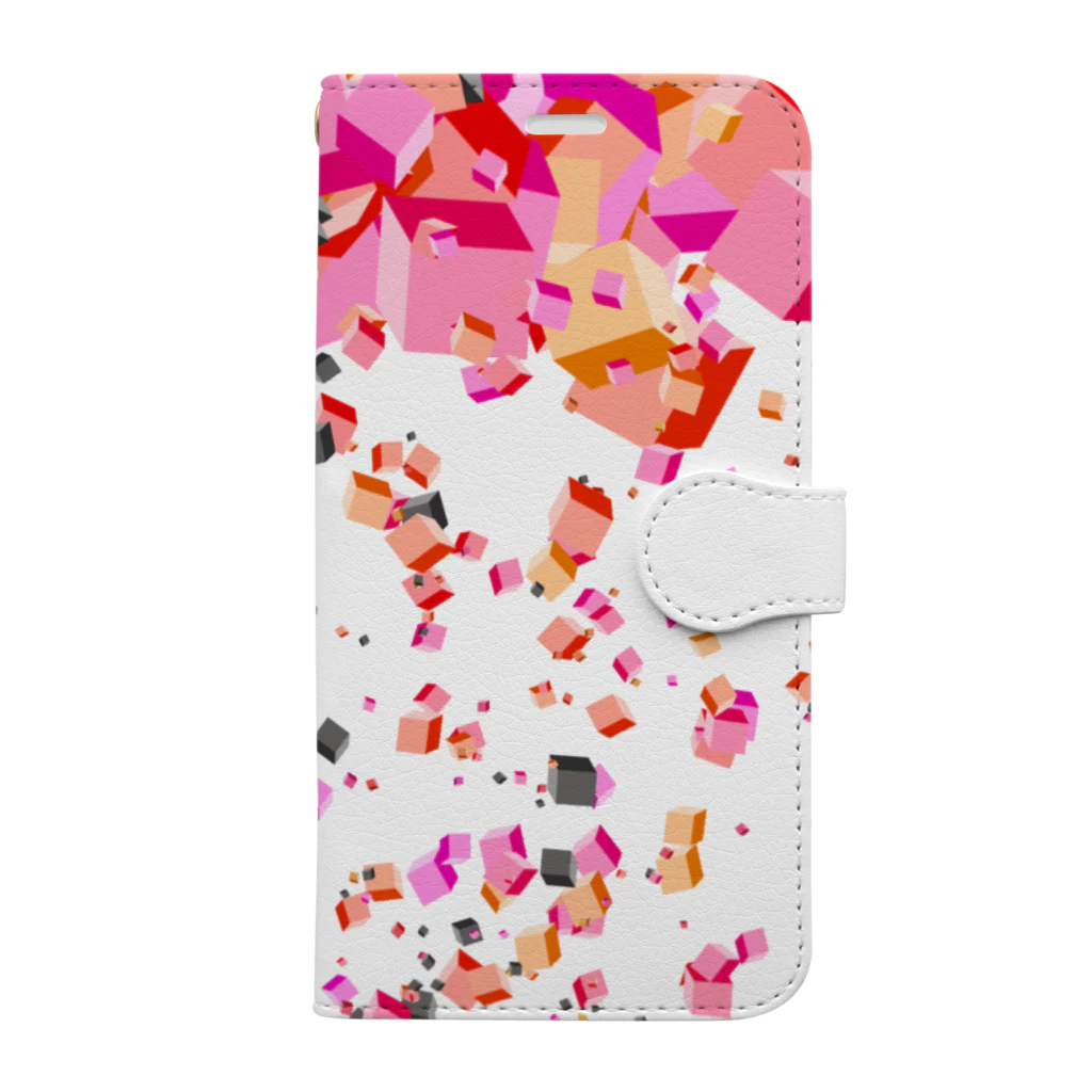 nyanchu08023のブラックペッパーとヒマラヤ岩塩 Book-Style Smartphone Case