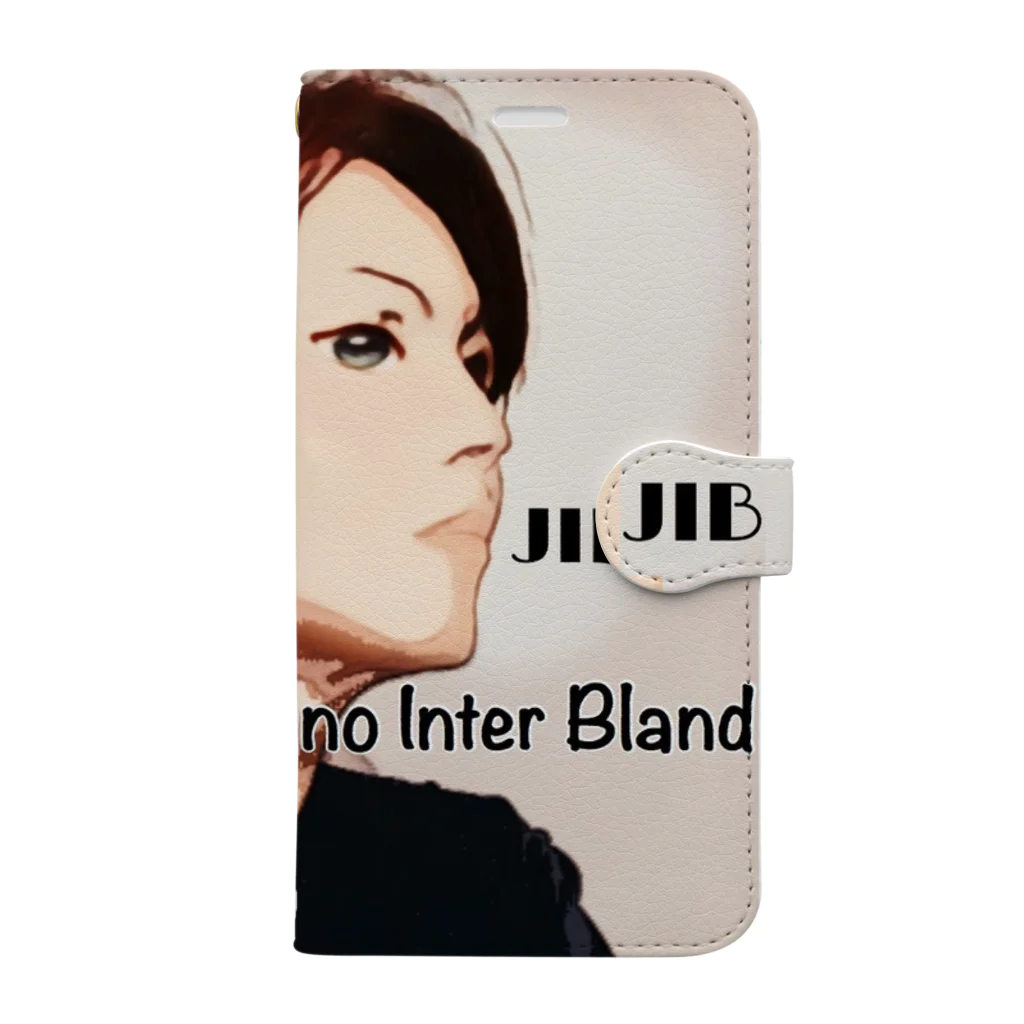 junointer ブランド ロゴ入りのiPhone11手帳型スマホケース Book-Style Smartphone Case