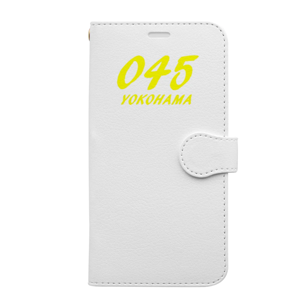 みうけんのヨコハマ露店のYOKOHAMA０４５グッズ Book-Style Smartphone Case