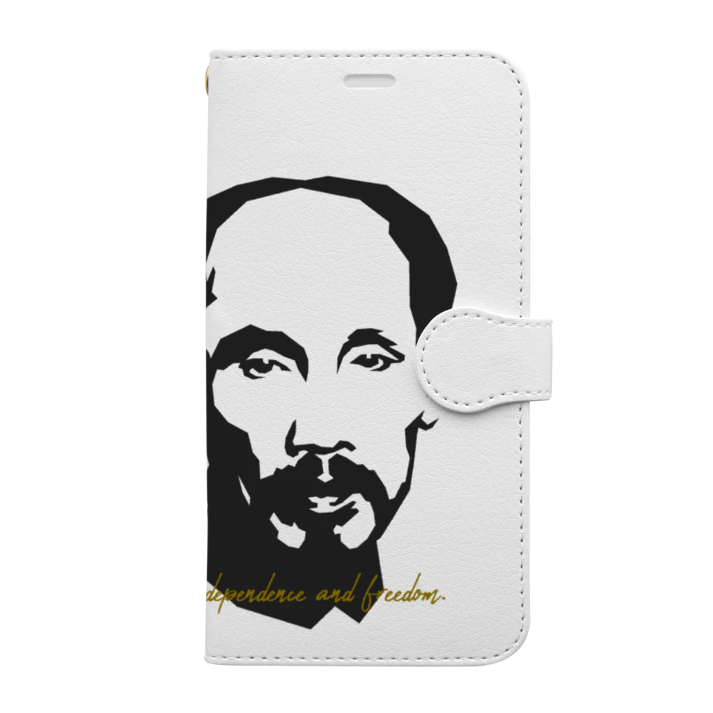 JOKERS FACTORYのHO CHI MINH Book-Style Smartphone Case