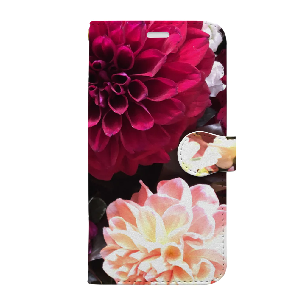 ayayan0555の情熱の花💕 Book-Style Smartphone Case