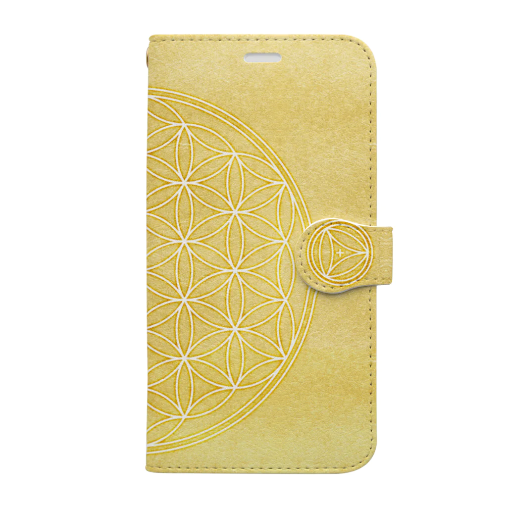 DieodeDesign2022の(11Pro)FlowerofLife2020 Book-Style Smartphone Case