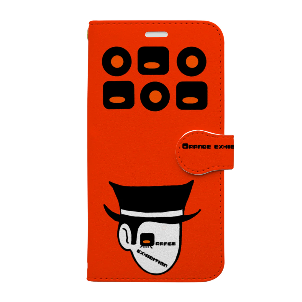 Orange exhibitionのOrange exhibition Book-Style Smartphone Case