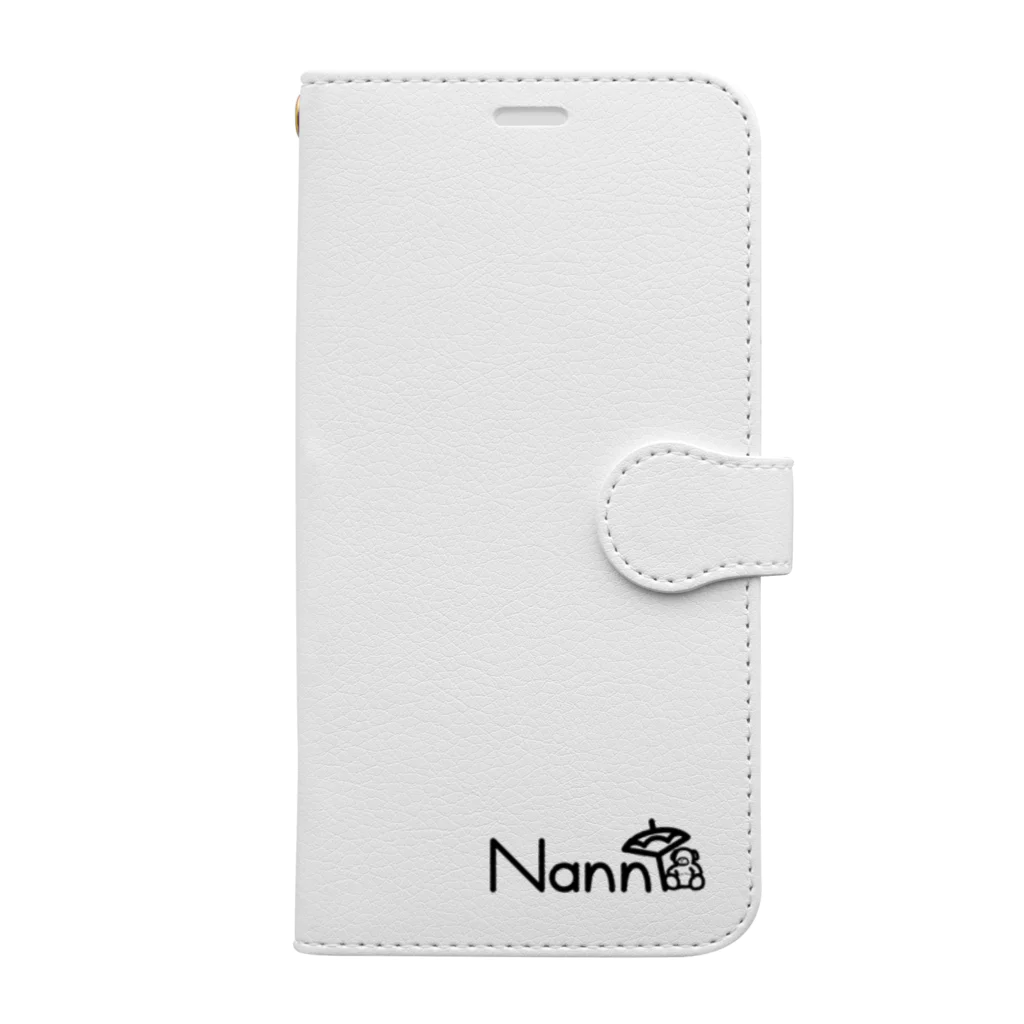 Nanny ParasolのNannyParasol with くまのぬいぐるみ Book-Style Smartphone Case