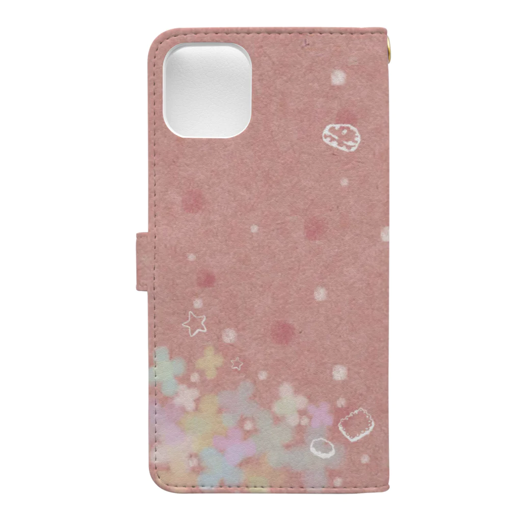 みーちゃんわーるどのハンドメイドスイーツ♡  Book-Style Smartphone Case :back